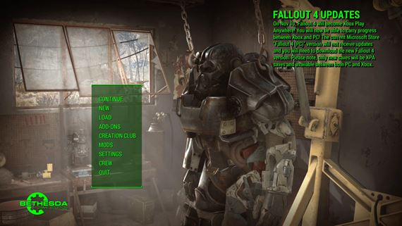 Fallout 4 dostal podporu Xbox Play Anywhere